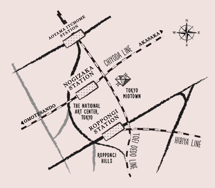 千代田線 乃木坂駅b3出口から徒歩3分